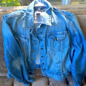 Women’s Lucky Brand fitted denim jacket